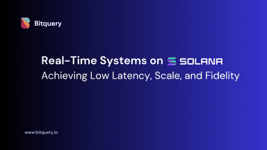 The Need for Real-Time Data on Solana: Latency, Scale, and Fidelity at Stake