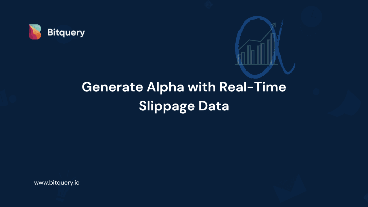 Cover Image for Using Real-Time Slippage Data to Trade Smart