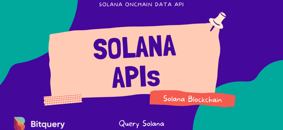 Cover Image for Solana API – Querying Solana Blockchain (2023)​