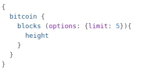Bitcoin Blocks Query Limit
