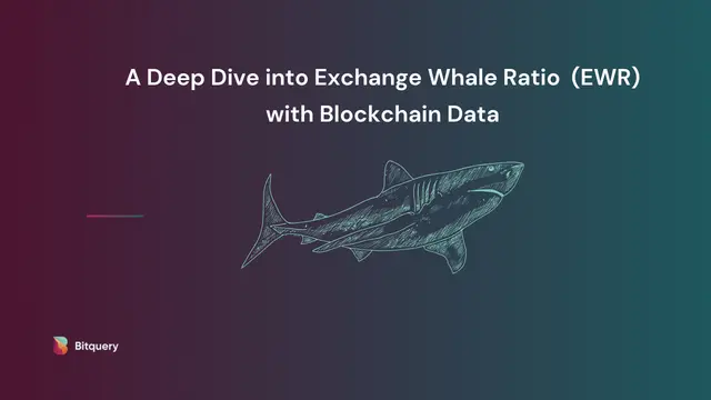Cover Image for A Deep Dive into Exchange Whale Ratio with Blockchain Data​