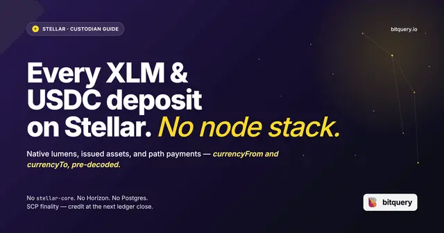 Cover Image for How to Detect Stellar Deposits Without Running a Horizon Node