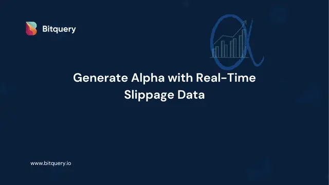 Cover Image for Using Real-Time Slippage Data to Trade Smart